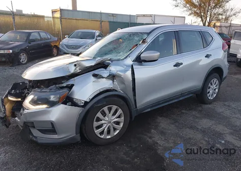 2018 Nissan Rogue S из США, поврежденный, VIN KNMAT2MV7JP586492